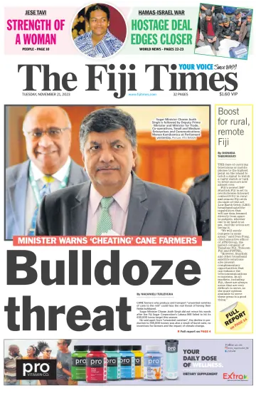 The Fiji Times - 21 Kas 2023