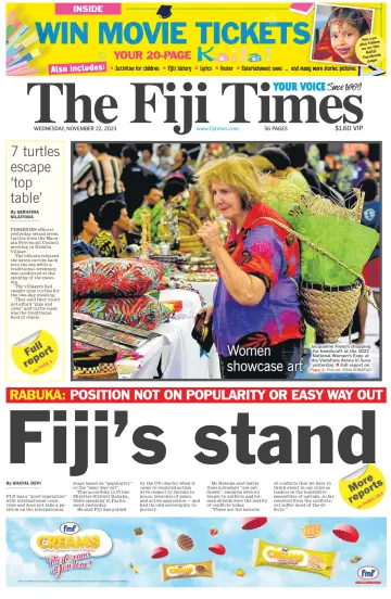 The Fiji Times - 22 Kas 2023