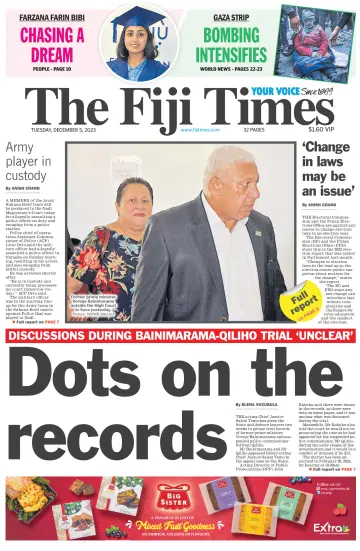 The Fiji Times - 05 Ara 2023