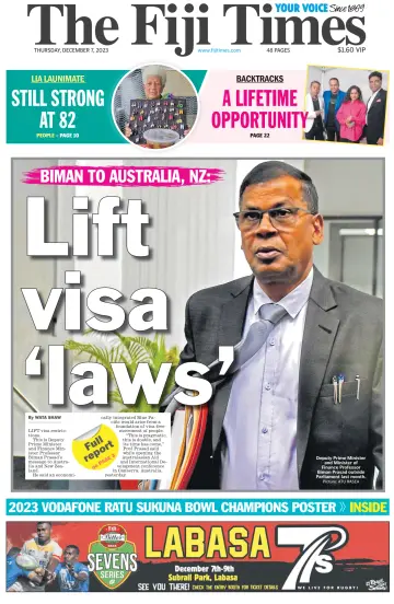 The Fiji Times - 07 Ara 2023