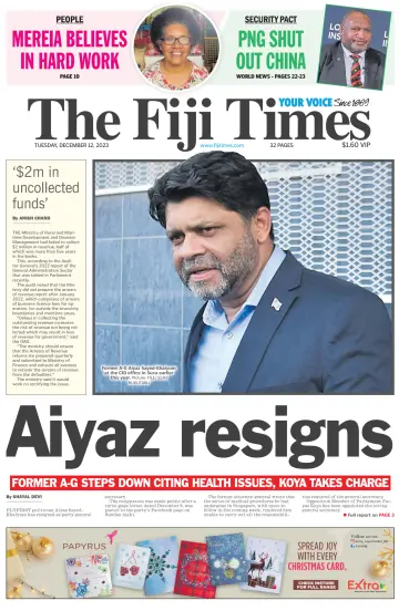 The Fiji Times - 12 Dec 2023