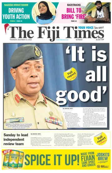 The Fiji Times - 14 дек. 2023