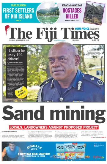 The Fiji Times - 18 12月 2023