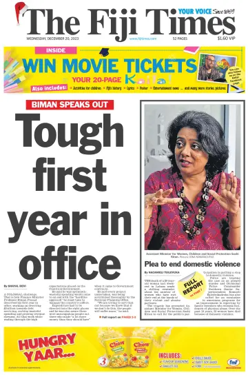 The Fiji Times - 20 Ara 2023