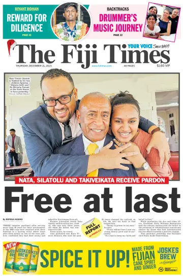 The Fiji Times - 21 Ara 2023