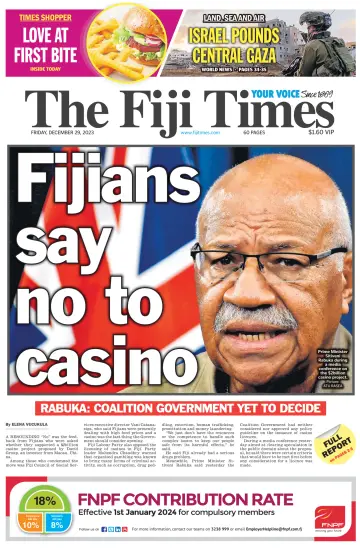 The Fiji Times - 29 Ara 2023