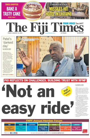The Fiji Times - 12 янв. 2024