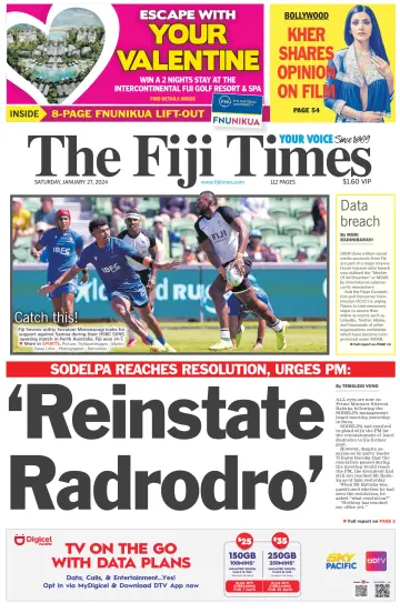 The Fiji Times - 27 янв. 2024