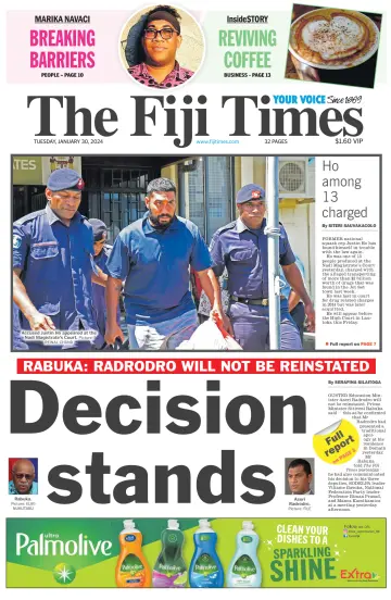 The Fiji Times - 30 1月 2024