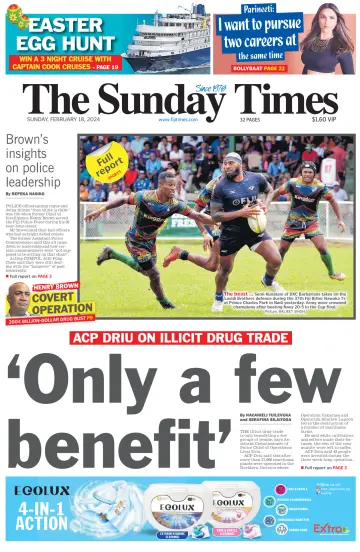 The Fiji Times - 18 фев. 2024