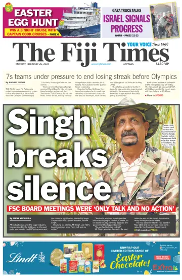 The Fiji Times - 26 Şub 2024