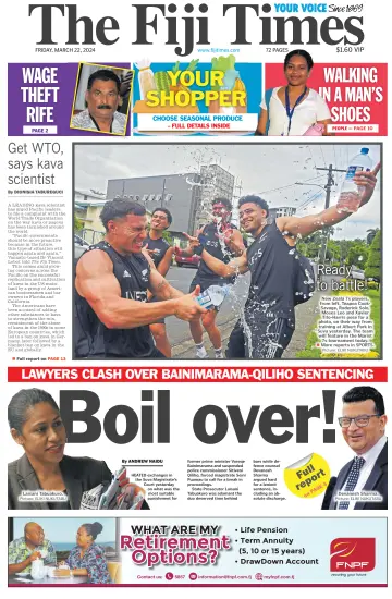 The Fiji Times - 22 3月 2024