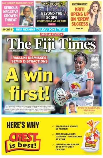 The Fiji Times - 13 4月 2024