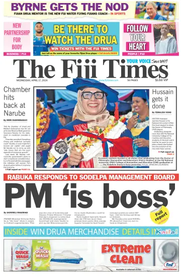 The Fiji Times - 17 4월 2024
