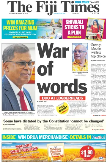The Fiji Times - 24 Apr. 2024
