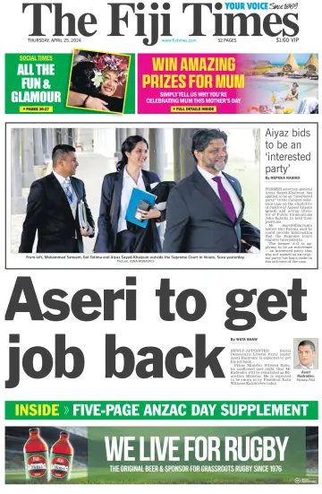 The Fiji Times - 25 abril 2024