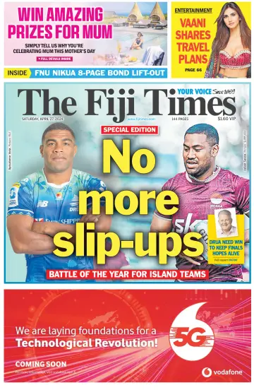 The Fiji Times - 27 Ebri 2024