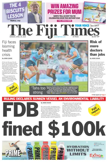 The Fiji Times - 29 4월 2024