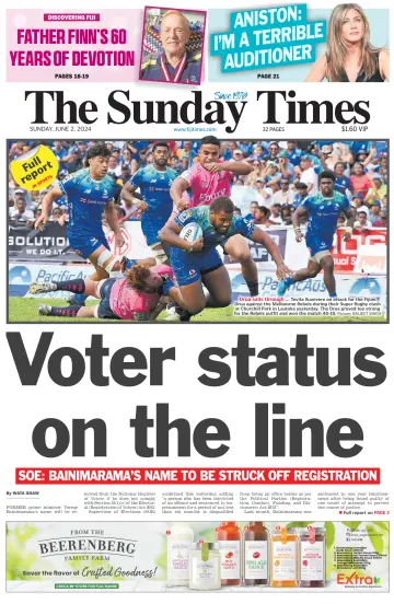 The Fiji Times - 02 6月 2024