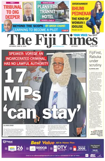 The Fiji Times - 15 Jun 2024