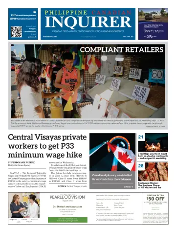 Philippine Canadian Inquirer (National) - 15 set 2023