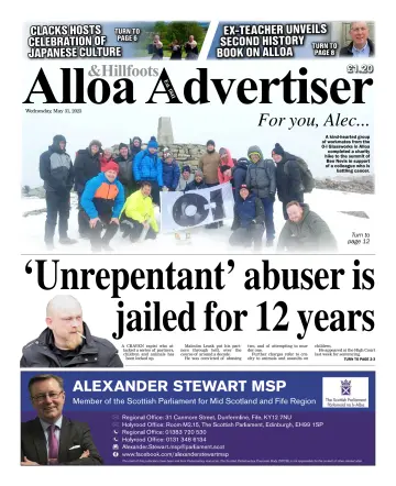 Alloa Advertiser - 31 May 2023