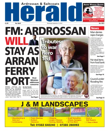 Ardrossan & Saltcoats Herald - 13 Sep 2023