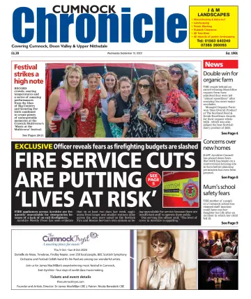 Cumnock Chronicle - 13 Sep 2023