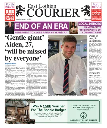 East Lothian Courier - 11 Jan 2024