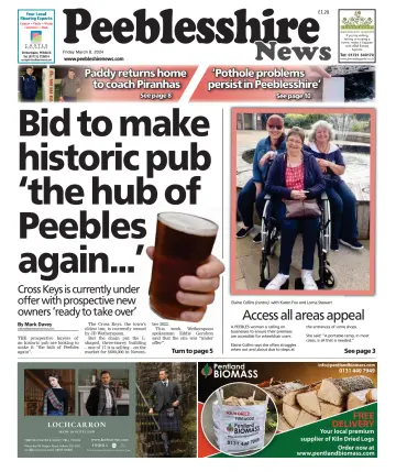 Peebleshire News - 08 三月 2024