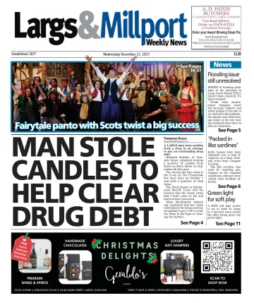 Largs & Millport Weekly News - 13 Dec 2023