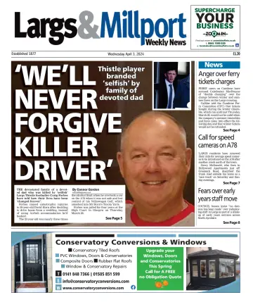 Largs & Millport Weekly News - 3 Apr 2024