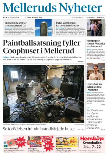 Melleruds Nyheter - 11 4월 2024