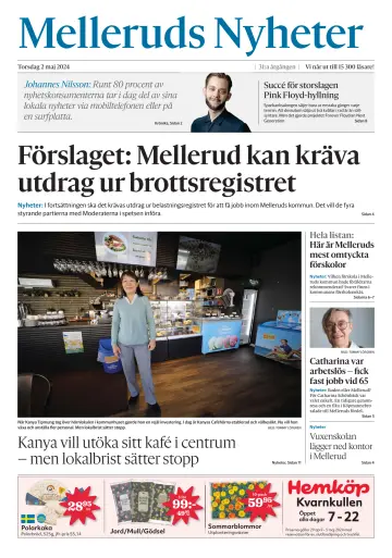 Melleruds Nyheter - 02 5월 2024