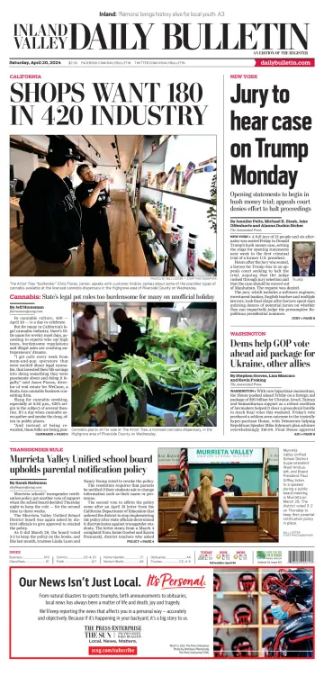 Inland Valley Daily Bulletin - 20 四月 2024