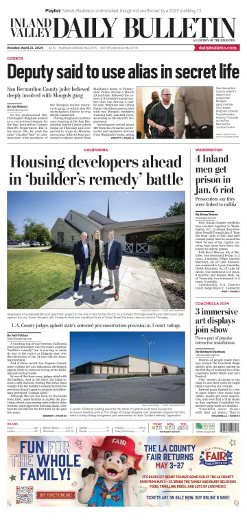 Inland Valley Daily Bulletin - 21 abr. 2024