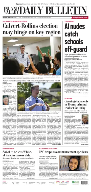 Inland Valley Daily Bulletin - 22 4월 2024