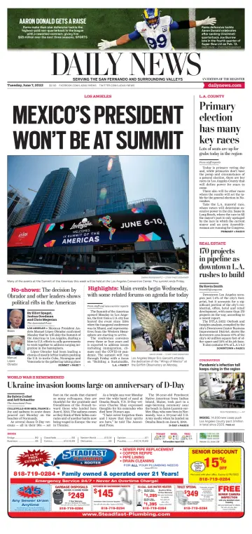 Daily News (Los Angeles) - 7 Jun 2022