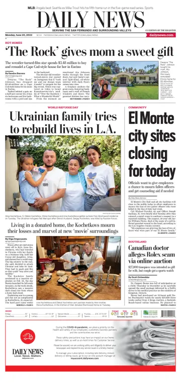 Daily News (Los Angeles) - 20 Jun 2022