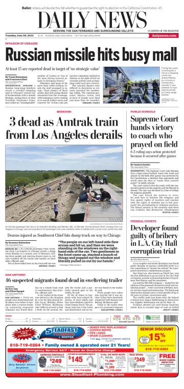 Daily News (Los Angeles) - 28 Jun 2022