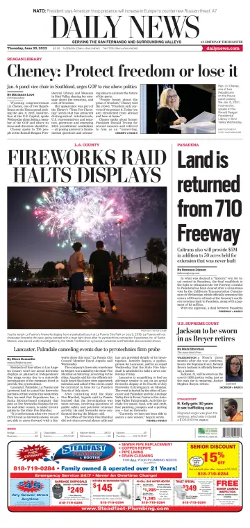 Daily News (Los Angeles) - 30 Jun 2022