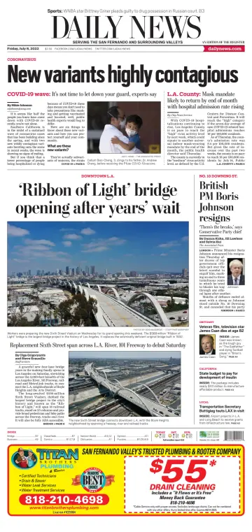 Daily News (Los Angeles) - 8 Jul 2022
