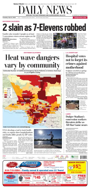 Daily News (Los Angeles) - 12 Jul 2022