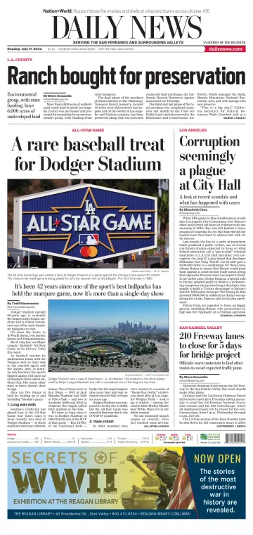 Daily News (Los Angeles) - 17 Jul 2022