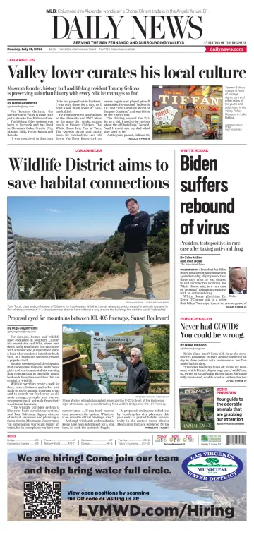 Daily News (Los Angeles) - 31 Jul 2022