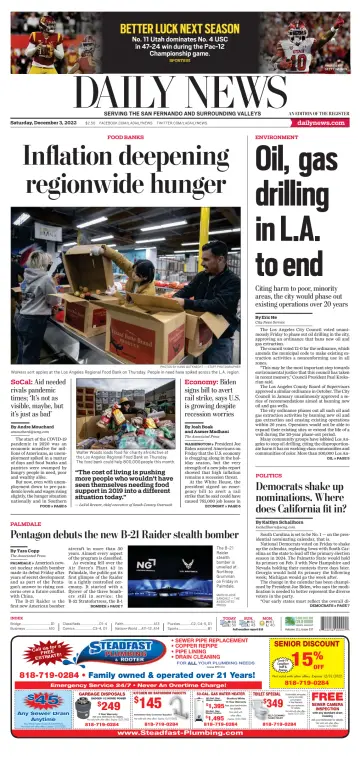 Daily News (Los Angeles) - 3 Dec 2022