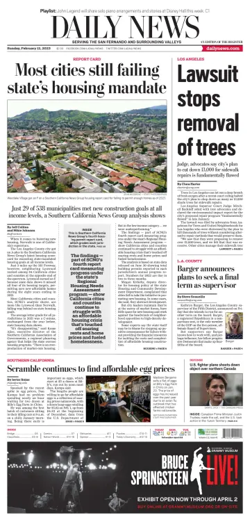 Daily News (Los Angeles) - 12 Feb 2023