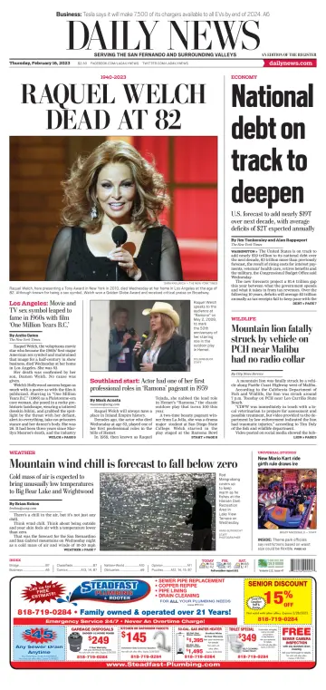 Daily News (Los Angeles) - 16 Feb 2023