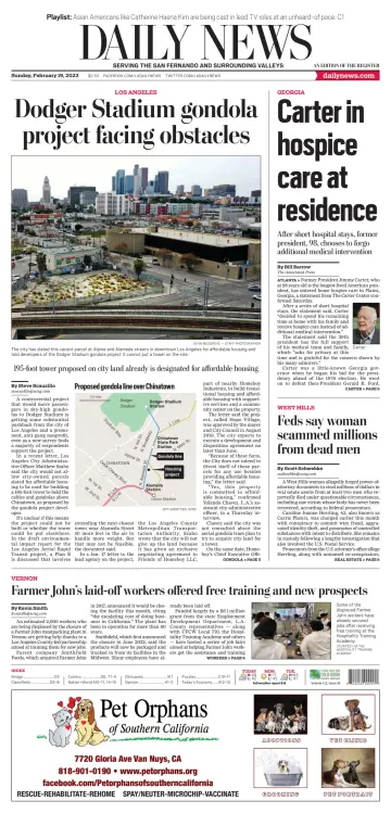 Daily News (Los Angeles) - 19 Feb 2023