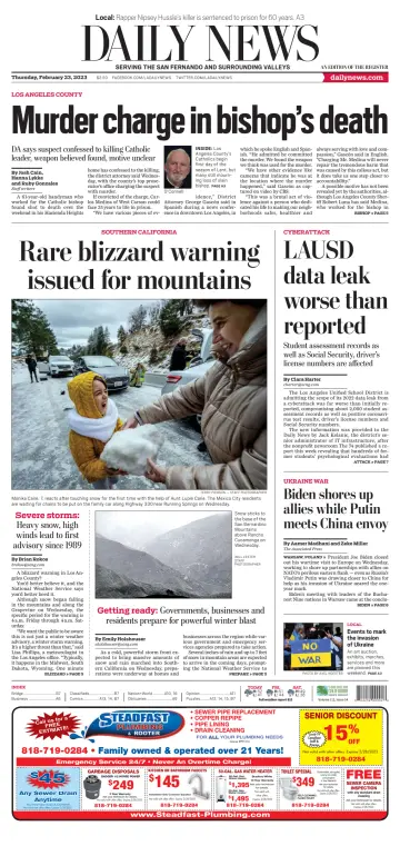Daily News (Los Angeles) - 23 Feb 2023